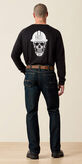 Rebar M7 Slim DuraStretch Basic Stackable Straight Leg Jean Back
